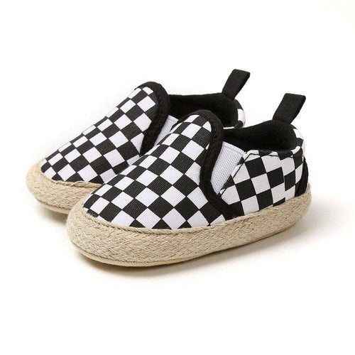 Casual Slip Ons - Checkered
